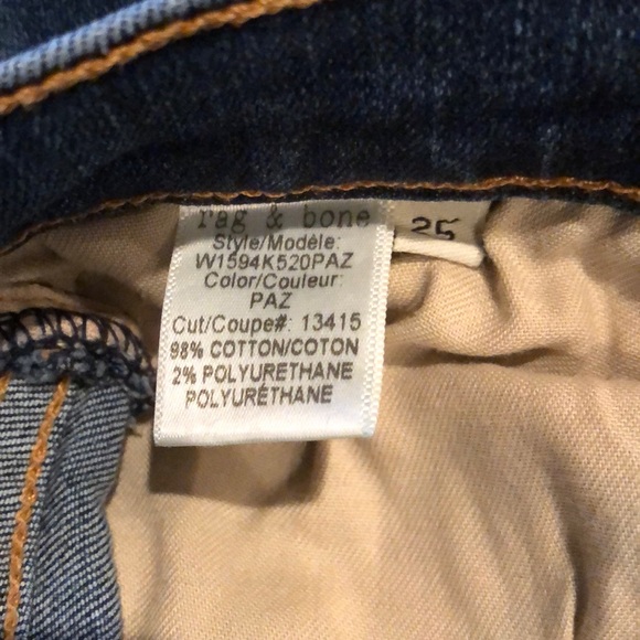 Rag & Bone flare and fringe bottom jean - Picture 5 of 7